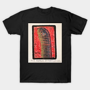 Feather of Maat - Red T-Shirt